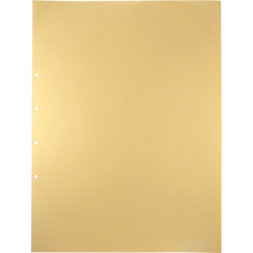 キングジム　デラックス透明ポケット　A2タテ　2・4穴　台紙あり　107D　1パック（10枚）（ご注文単位1パック）【直送品】