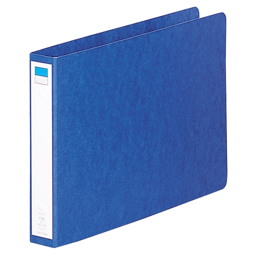 リヒトラブ　リングファイル　B5ヨコ　2穴　200枚収容　背幅35mm　藍　F-832　1冊（ご注文単位1冊）【直送品】