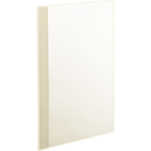 TANOSEE 薄型クリアブック(角まる) A4タテ 5ポケット 背幅2mm クリア 1パック(5冊)(ご注文単位1パック)【直送品】