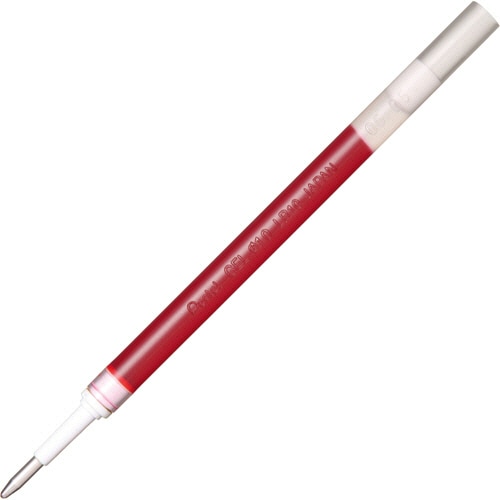 ぺんてる　ゲルインクボールペン替芯　1.0mm砲弾チップ　赤　エナージェルシリーズ用　XLR10-B　1本（ご注文単位1本）【直送品】