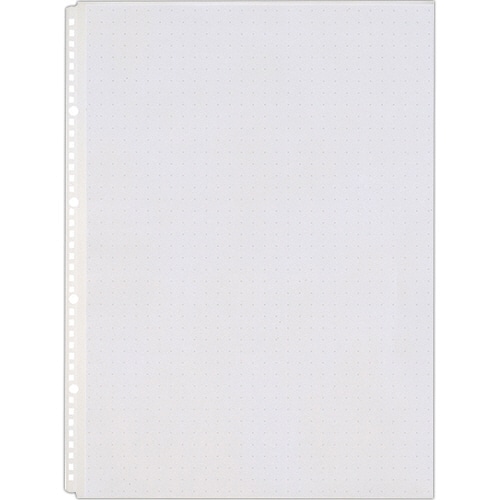 リヒトラブ　P.P.クリヤーポケット　A3タテ　4・42穴　グレー台紙　N-1478　1パック（10枚）（ご注文単位1パック）【直送品】