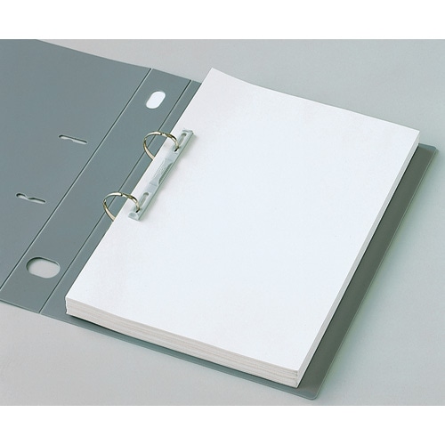 セキセイ ロックリングファイル A4タテ 2穴 280枚収容 背幅43mm ブルー F-532-10 1冊(ご注文単位1冊)【直送品】