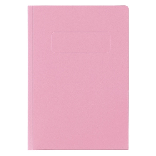 ライオン事務器　カラーポケットホルダー（紙製）　2つ折りタイプA5（見開きA4判）　ピンク　PH-52C　1冊（ご注文単位1冊）【直送品】