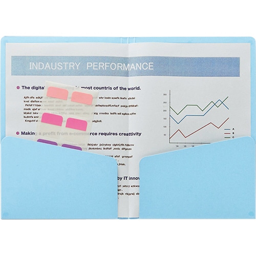 ライオン事務器　カラーポケットホルダー（紙製）　2つ折りタイプA5（見開きA4判）　ピンク　PH-52C　1冊（ご注文単位1冊）【直送品】
