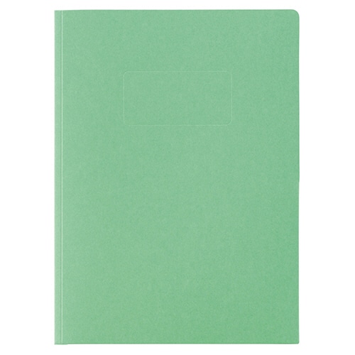 ライオン事務器 カラーポケットホルダー(紙製) 2つ折りタイプA4(見開きA3判) グリーン PH-54C 1冊(ご注文単位1冊)【直送品】