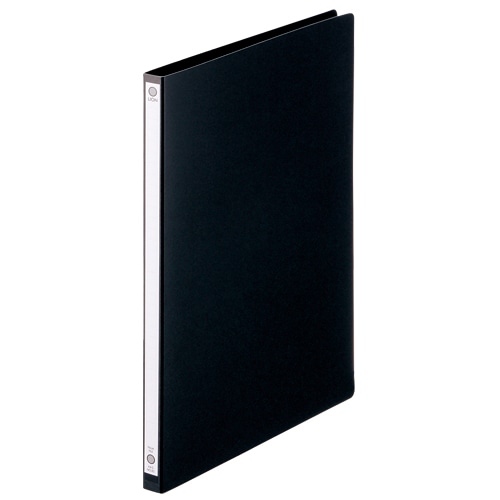 ライオン事務器　パームファイル　強化Z式　A4タテ　120枚収容　背幅18mm　黒　No.85-A4S　1冊（ご注文単位1冊）【直送品】