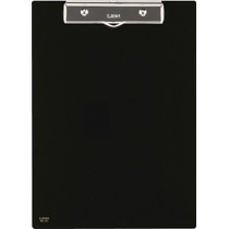 ライオン事務器 アート用箋挟 A4タテ 黒 No.20 1枚(ご注文単位1枚)【直送品】