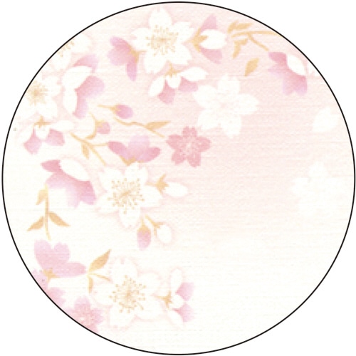 ササガワ　OA対応和柄用紙　和ごころ　A4判　枝桜　4-1020　1冊（10枚）（ご注文単位1冊）【直送品】