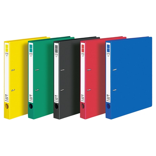 コクヨ Dリングファイル(ER) A4タテ 2穴 200枚収容 20mmとじ 背幅34mm 黄 フ-UDR420Y 1冊(ご注文単位1冊)【直送品】