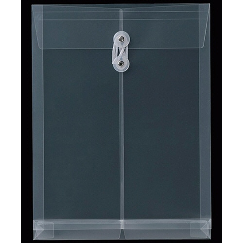 G-Aim　エンベロープホルダー　A4タテ　クリア　マチ付　YF-980　1枚（ご注文単位1枚）【直送品】