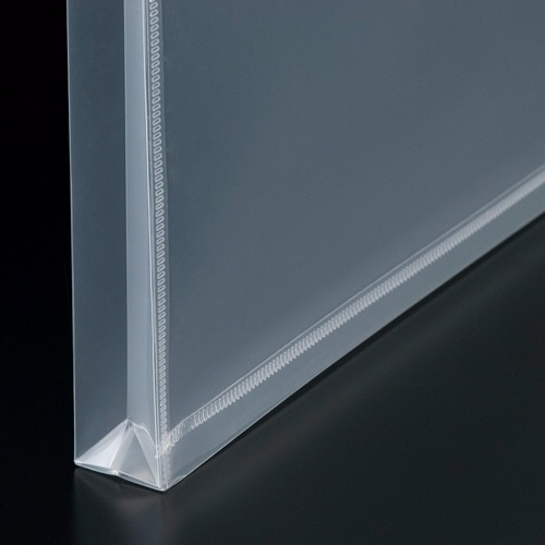 G-Aim エンベロープホルダー A4タテ クリア マチ付 YF-980 1枚(ご注文単位1枚)【直送品】