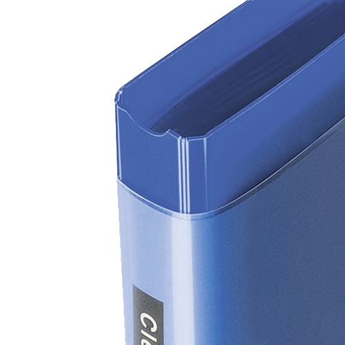 コクヨ　クリヤーブック（ウェーブカットポケット・固定式）　A4タテ　20ポケット　背幅17mm　ダークグレー　ラ-T560DM　1冊（ご注文単位1冊）【直送品】