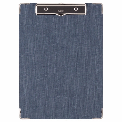 ライオン事務器　ボール用箋挟　A4タテ　紺　No.120　1枚（ご注文単位1枚）【直送品】