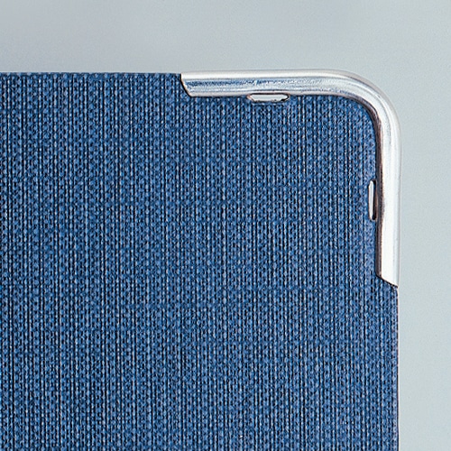 ライオン事務器 ボール用箋挟 A4タテ 紺 No.120 1枚(ご注文単位1枚)【直送品】