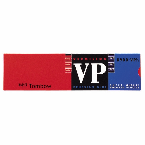 トンボ鉛筆　赤青鉛筆　7／3　（朱藍）　8900-VP7／3　1箱（12本）（ご注文単位1箱）【直送品】