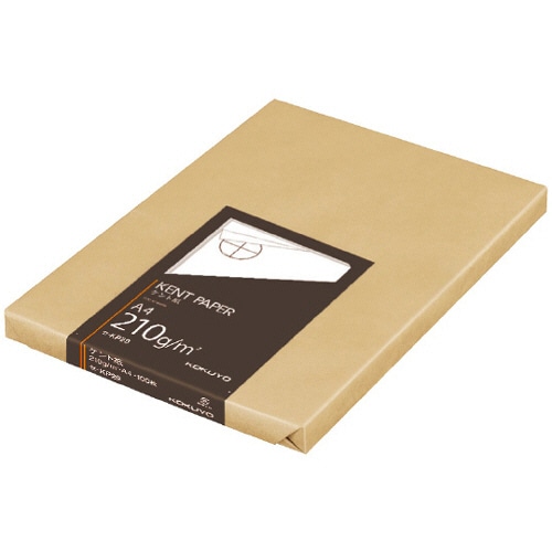 コクヨ　高級ケント紙　A4　210g/m2　セ-KP29　1冊（100枚）（ご注文単位1冊）【直送品】