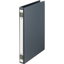 ライオン事務器　スプリングファイル　B4タテ　2穴　300枚収容　背幅36mm　紺　No.100K-B4-S　1冊（ご注文単位1冊）【直送品】