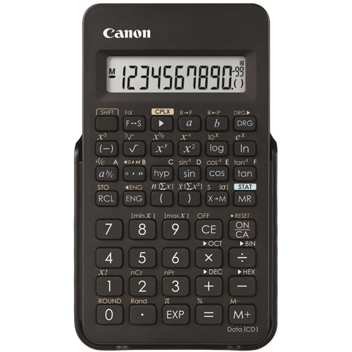 キヤノン　関数電卓　F-605G　仮数10桁、指数2桁　関数機能（154種類）、ハードカバー付　0891C003　1台（ご注文単位1台）【直送品】
