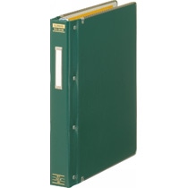 ライオン事務器　バインダー（MP式）　A4タテ　30穴　200枚収容　ビニールクロス貼り　緑　No.30B　1冊（ご注文単位1冊）【直送品】