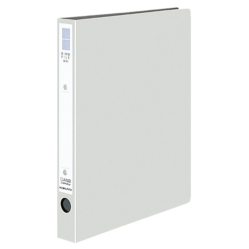 コクヨ リングファイル(ER・PP表紙) A4タテ 2穴 220枚収容 背幅39mm ライトグレー フ-UR430NLM 1冊(ご注文単位1冊)【直送品】
