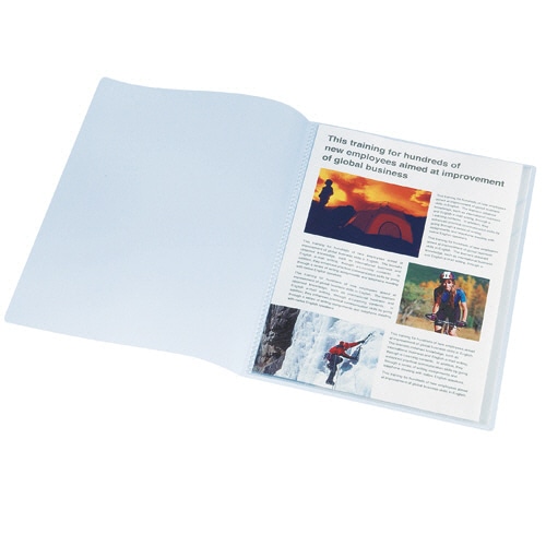 コクヨ　クリヤーブック（フレッシェン）　固定式　A4タテ　10ポケット　透明　ラ-S20T　1冊（ご注文単位1冊）【直送品】