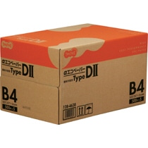 >TANOSEE αエコペーパー タイプDII B4 1箱(2500枚:500枚×5冊)(ご注文単位1箱)【直送品】