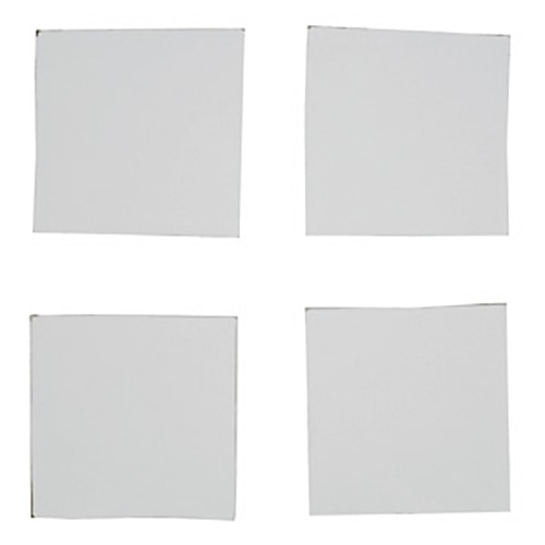 サンワサプライ　透明両面粘着ゴム　小　QL-76CL　1パック（4枚）（ご注文単位1パック）【直送品】