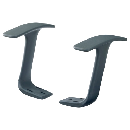 ナカバヤシ　ロー・ミドルバック向け　オプション肘　OTS-ARM1　1セット（ご注文単位1セット）【直送品】