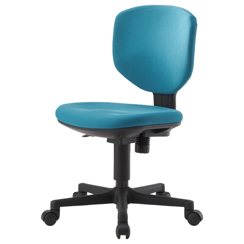 アイリスチトセ　BIT-EXオフィスチェア　肘なし　グリーン　BIT-EX43L0-F　1脚（ご注文単位1脚）【直送品】