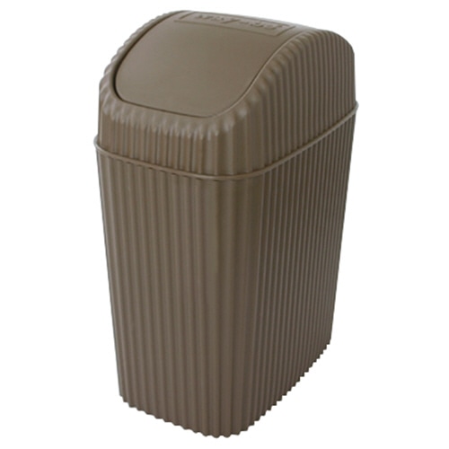 八幡化成 ウェイビー302 ミニスイングペール 2L ブラウン WB-302BR 1個(ご注文単位1個)【直送品】