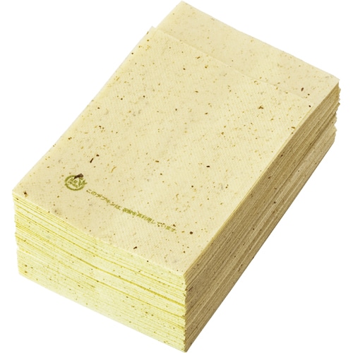 きんだい　茶殻ナプキン　6折　CP6A1P　1パック（100枚）（ご注文単位1パック）【直送品】