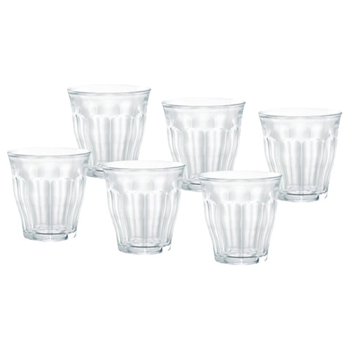 デュラレックス　ピカルディー　250ml　クリア　1セット（6個）（ご注文単位1セット）【直送品】