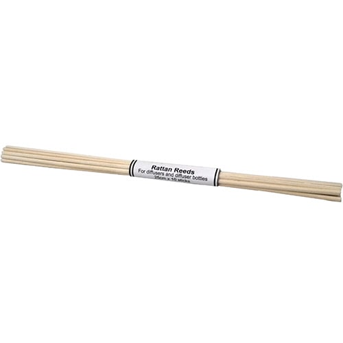 ワックスリリカル リードスティック 25cm ナチュラル TE002000 1セット(10本)(ご注文単位1セット)【直送品】