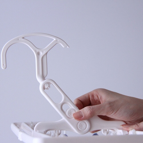 アイセン ミニ角ハンガー ピンチ16個付 LK402 1個(ご注文単位1個)【直送品】