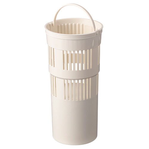 伸晃 流し用ゴミカゴ 80mmタイプ ホワイト SP-106W 1個(ご注文単位1個)【直送品】