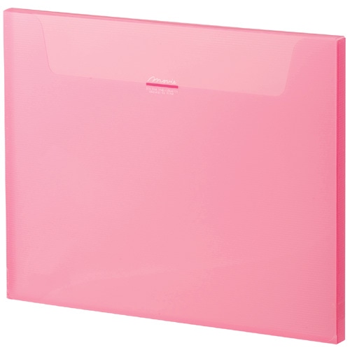 セキセイ ムービー キャリーファイル A4 幅15mm ピンク MV-515F-21 1個(ご注文単位1個)【直送品】