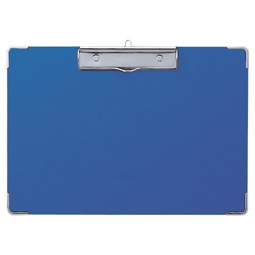 セキセイ　カラー用箋挟　A4ヨコ　ブルー　Y-55C-10　1枚（ご注文単位1枚）【直送品】