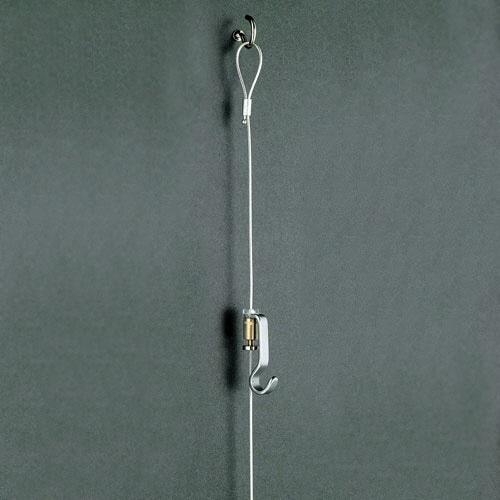 ベロス ワイヤーハンガー掛タロー S 長さ1.5m 耐荷重約10kg WH-150S 1個(ご注文単位1個)【直送品】