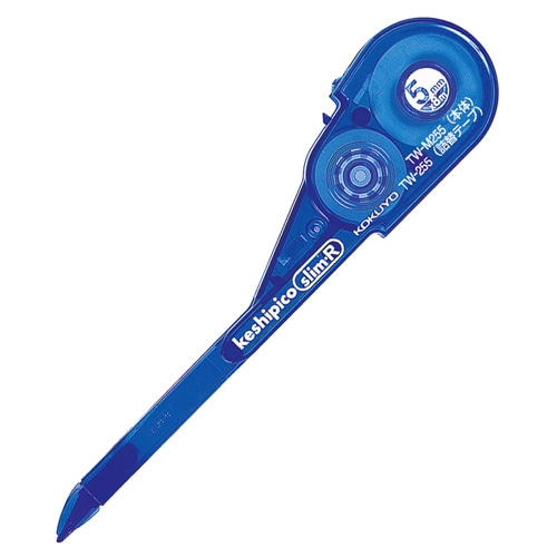 コクヨ　修正テープ（ケシピコスリム）　詰め替え用テープ　5mm幅×8m　青　TW-255　1個（ご注文単位1個）【直送品】