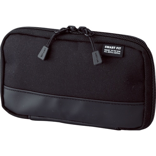 リヒトラブ　SMART　FIT　ACTACT　コンパクトペンケース　ブラック　A-7687-24　1個（ご注文単位1個）【直送品】