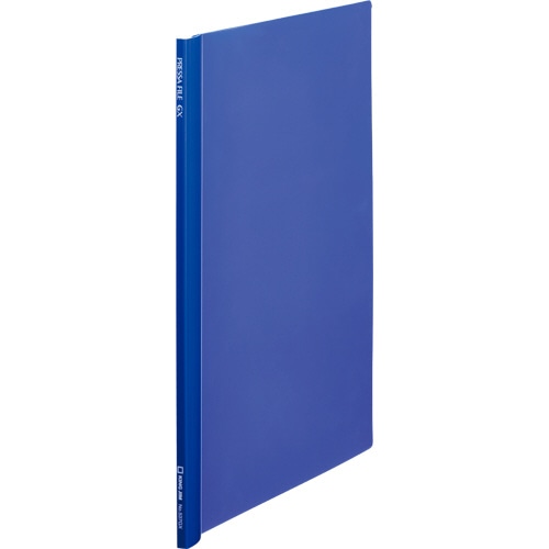 キングジム プレッサファイルGX A4タテ 50枚収容 青 537GX-B 1冊(ご注文単位1冊)【直送品】