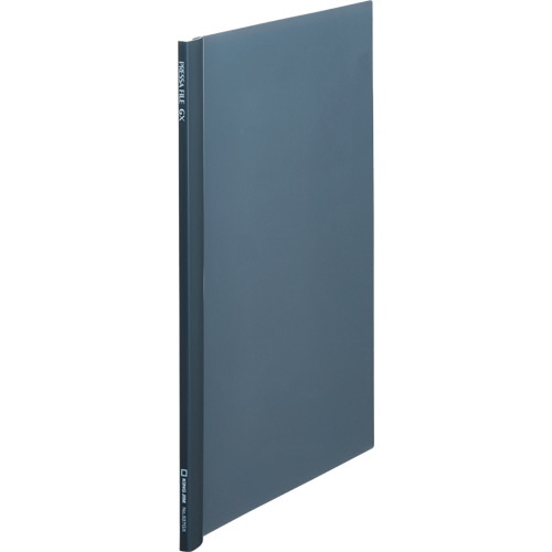 キングジム プレッサファイルGX A4タテ 50枚収容 黒 537GX-BK 1冊(ご注文単位1冊)【直送品】