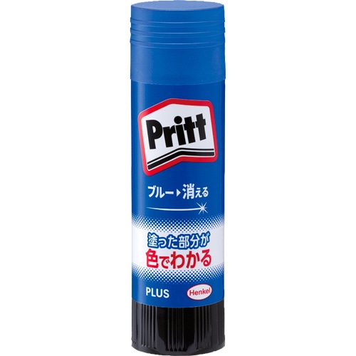 プラス　スティックのり　カラープリット　ジャンボ　約40g　NS-734　1本（ご注文単位1本）【直送品】