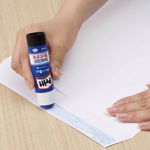 プラス　スティックのり　カラープリット　ジャンボ　約40g　NS-734　1本（ご注文単位1本）【直送品】