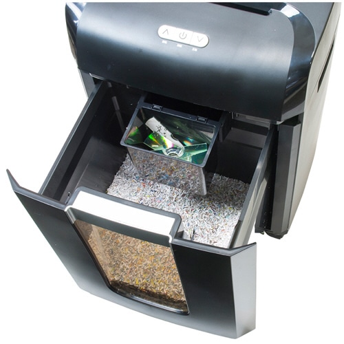 ナカバヤシ パーソナルシュレッダ A4 マイクロカット NSE-526BK 1台(ご注文単位1台)【直送品】