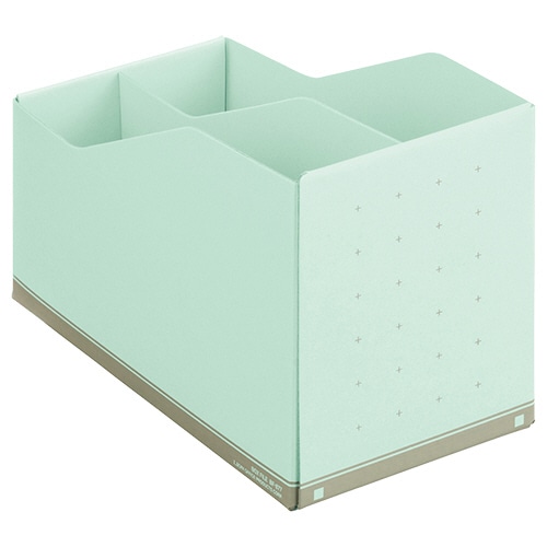 ライオン事務器 ボックスファイル A5ヨコ 背幅105mm 緑 BF-877 1個(ご注文単位1個)【直送品】