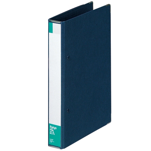 ライオン事務器　両用ファイル　A4タテ　背幅45mm　紺　No.170　1冊（ご注文単位1冊）【直送品】