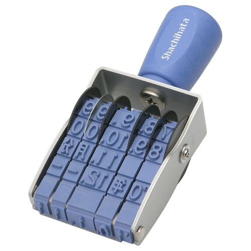 シヤチハタ　回転ゴム印　エルゴグリップ　欧文日付　1号　ゴシック体　NFD-1G　1個（ご注文単位1個）【直送品】