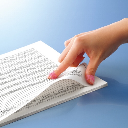 コクヨ リング型紙めくり(メクリン) M 透明ピンク メク-21TP 1パック(5個)(ご注文単位1パック)【直送品】