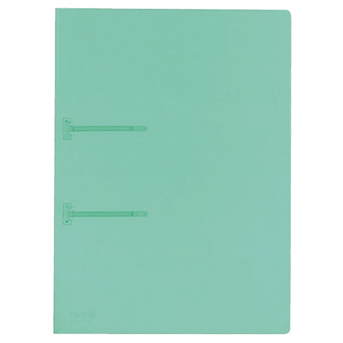 コクヨ　ファスナーファイル（クリヤーカラー）　A4タテ　2穴　90枚収容　緑　フ-P170G　1冊（ご注文単位1冊）【直送品】